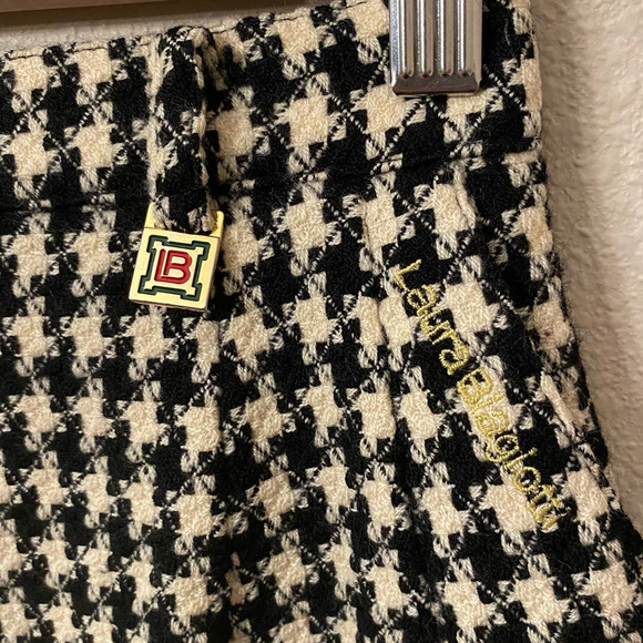 Laura Biagiotti Golf Vintage Herringbone Women's sz XS Classy Academia Old Money - Picture 3 of 14